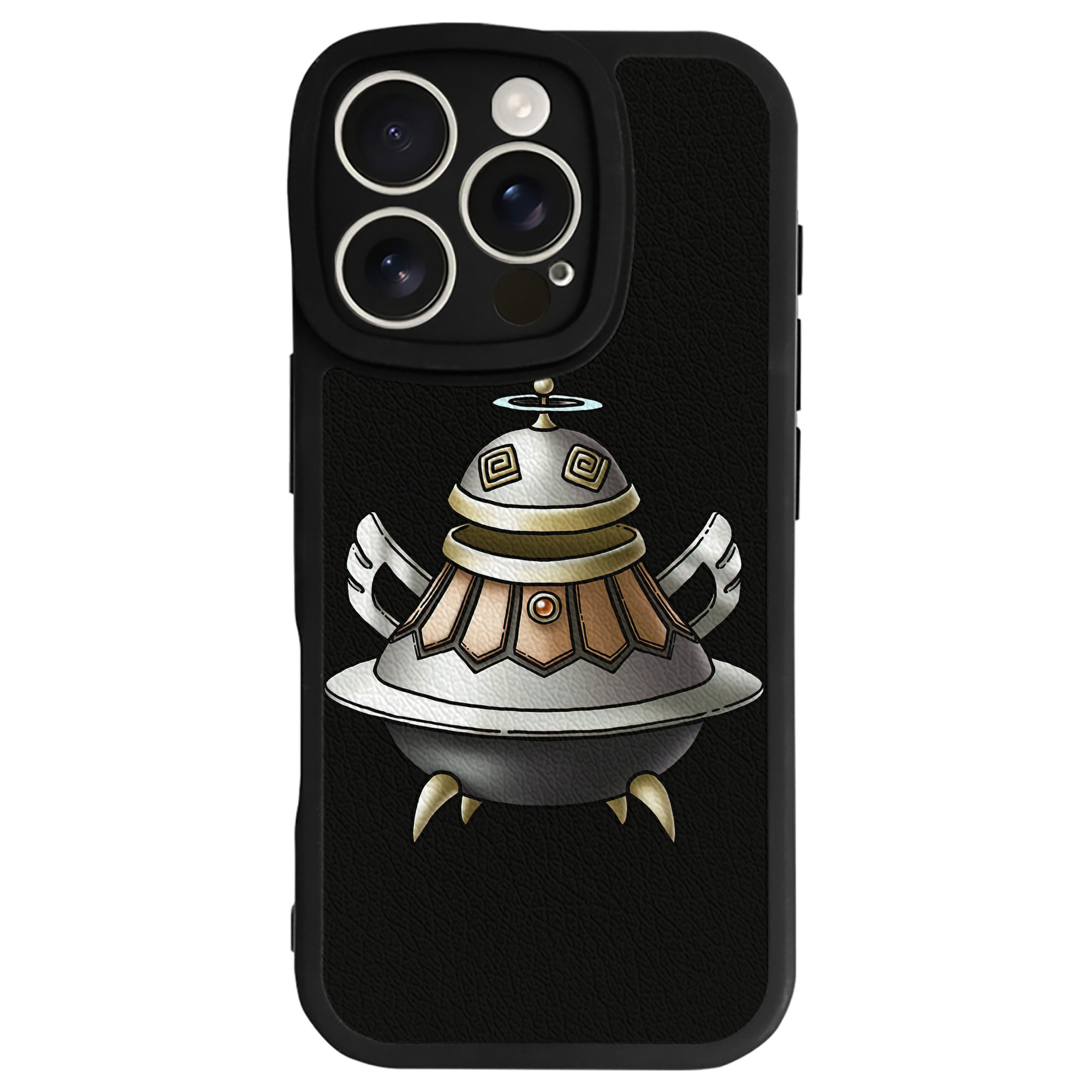 （画像用） ドラゴンクエスト Doragon Kuesuto Dragon Quest 【iPhone 16シリーズ対応】シリコンスマホケース（レザー調） 材質：シリコン
